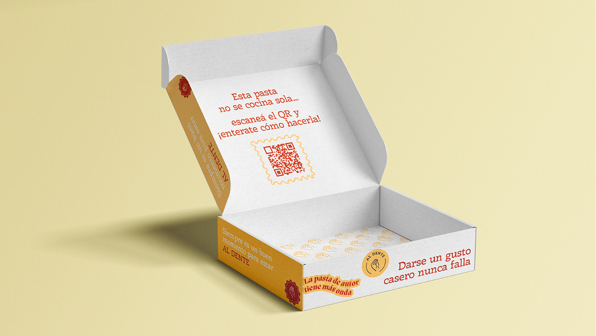 Al Dente — caja abierta