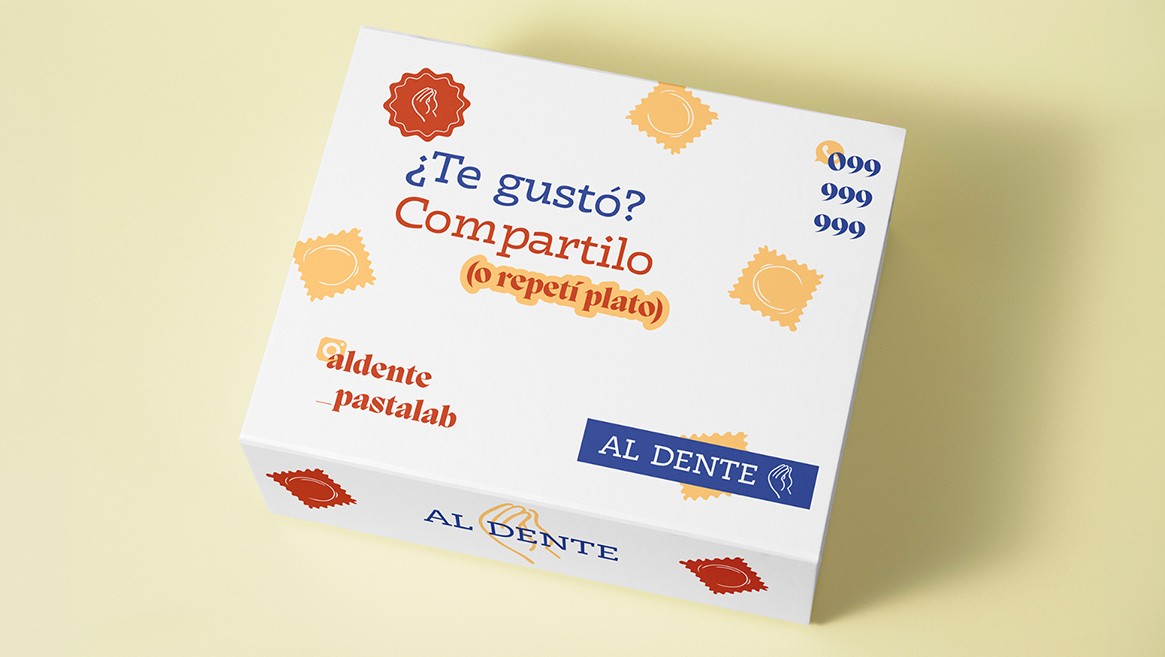 Al Dente — mensaje para compartir en redes