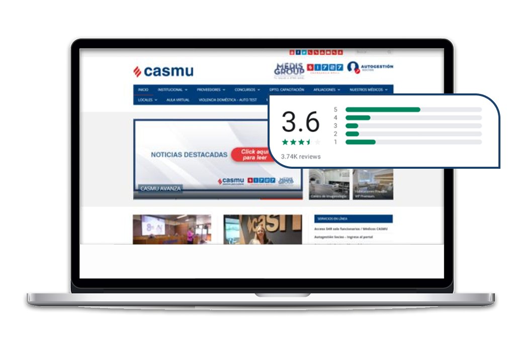 CASMU — app y sitio web actuales