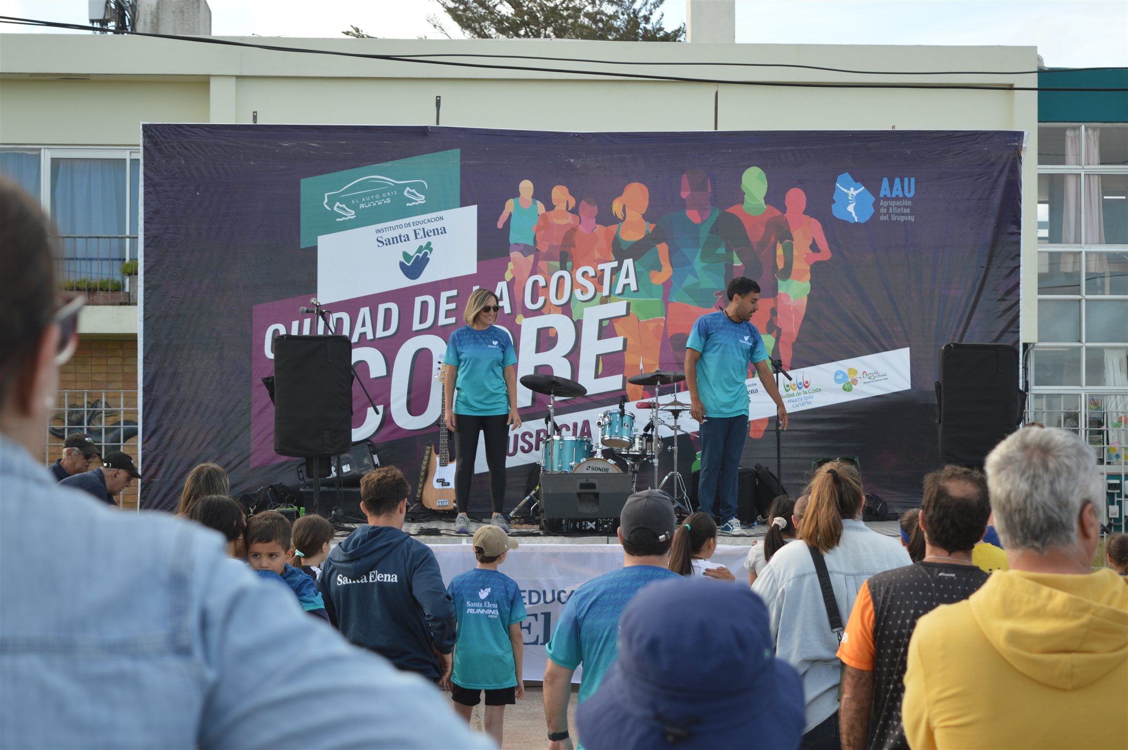 Ciudad de la Costa Corre — escenario y público