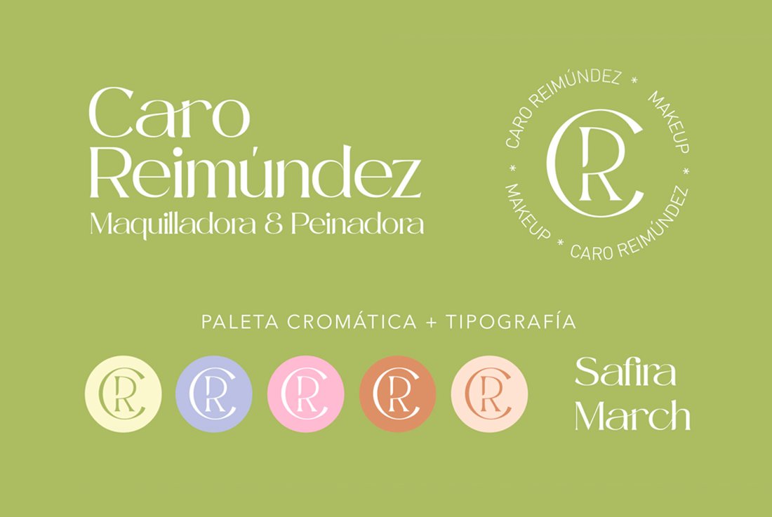Cr.mmakeup — identidad: logo, paleta y tipografía
