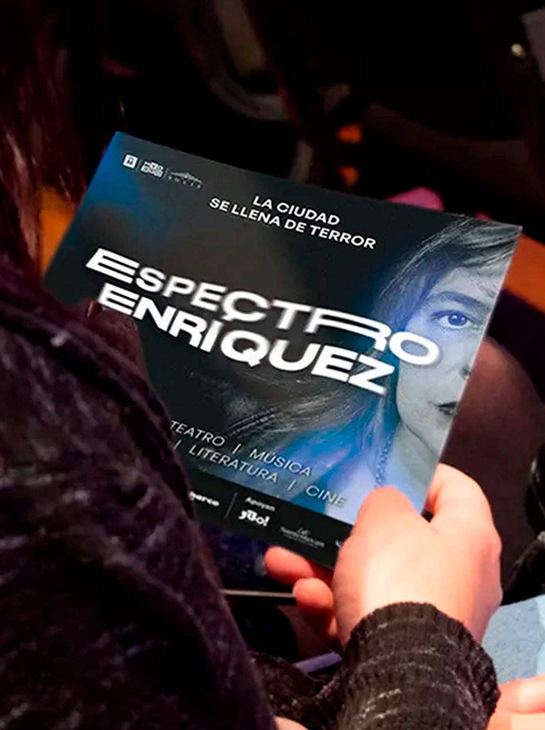 Espectro Enríquez — folleto tapa