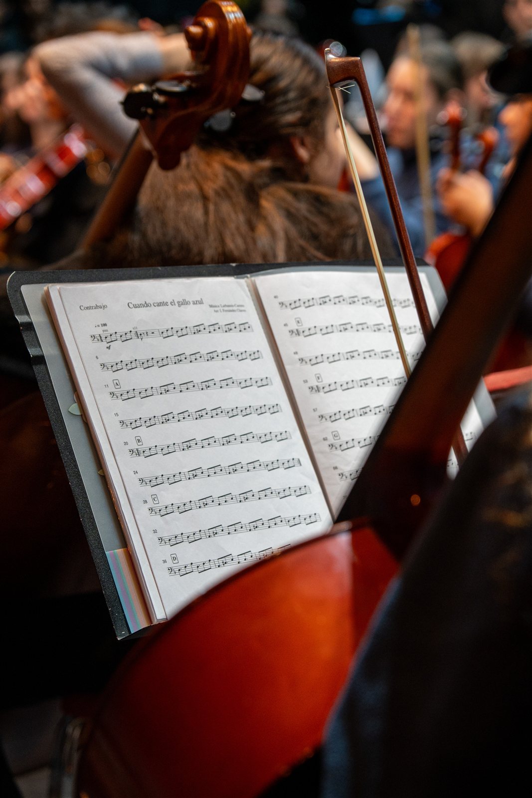 Música Que Transforma — partitura y chelos