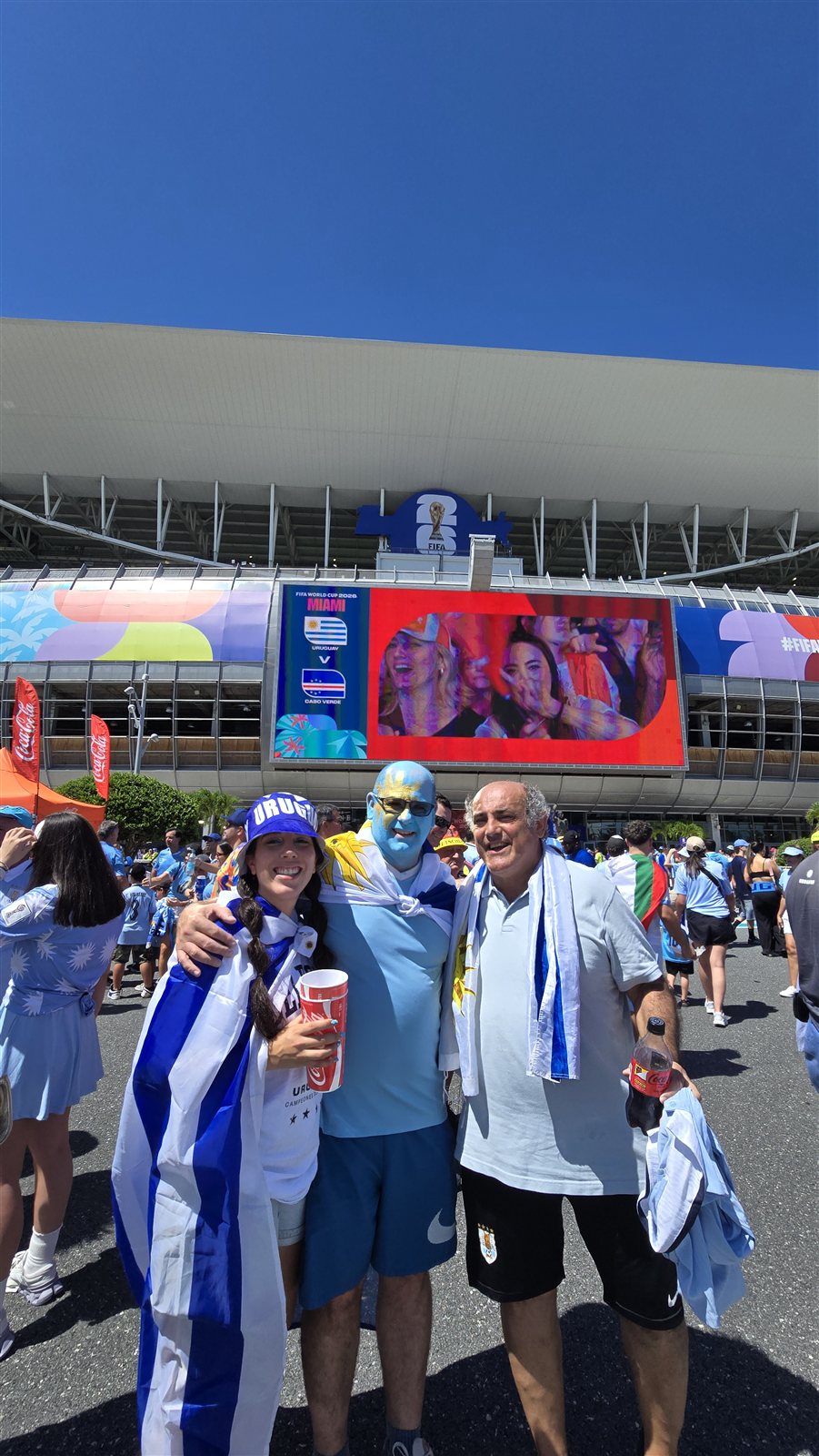 Mundial 2026 — llegada al estadio