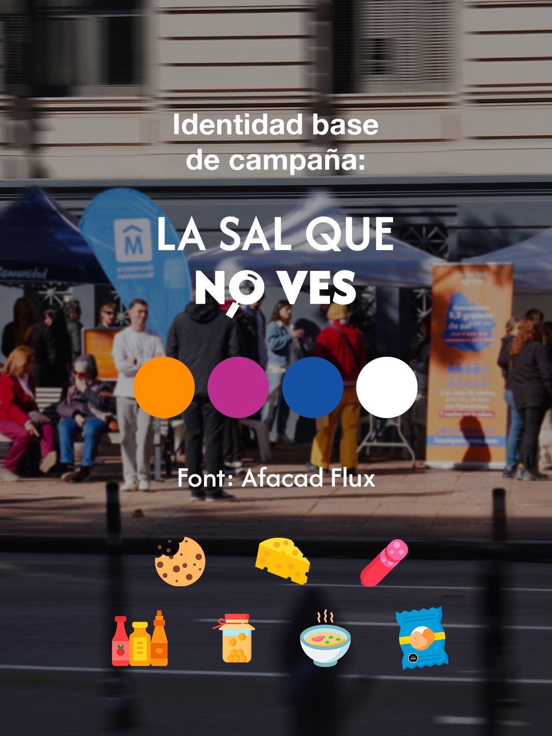 La sal que no ves (OMIS) — identidad de campaña