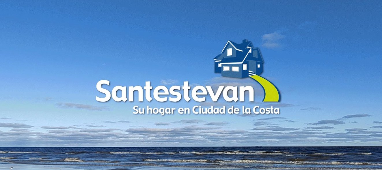 Inmobiliaria Santestevan — logo sobre la costa