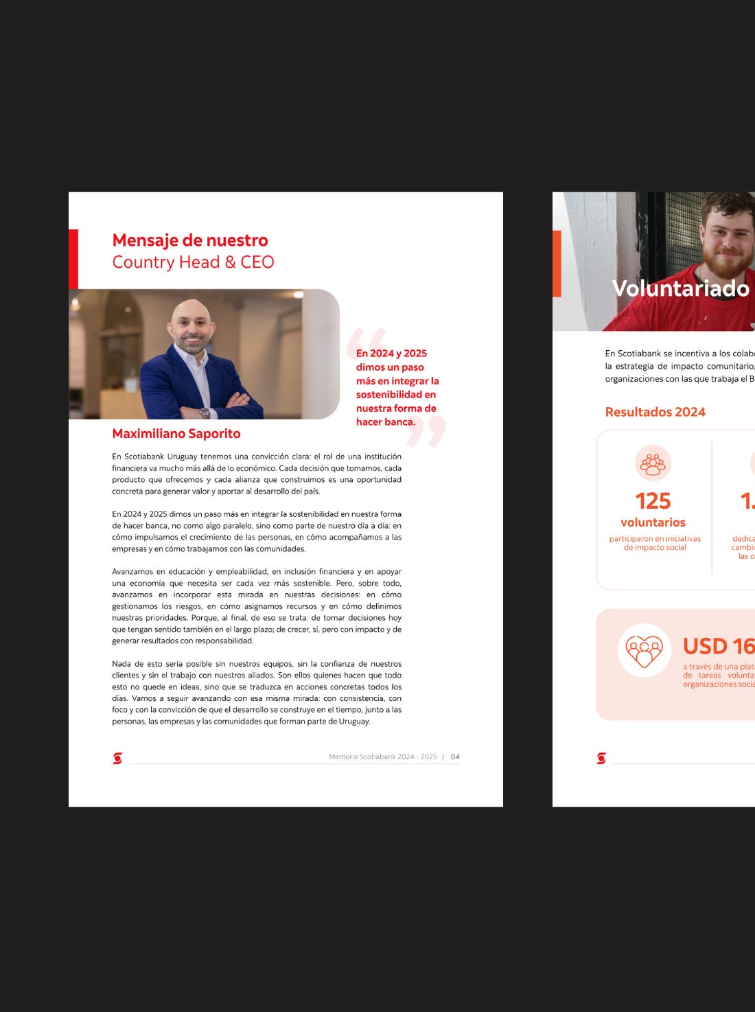 Memoria Scotiabank — página destacada