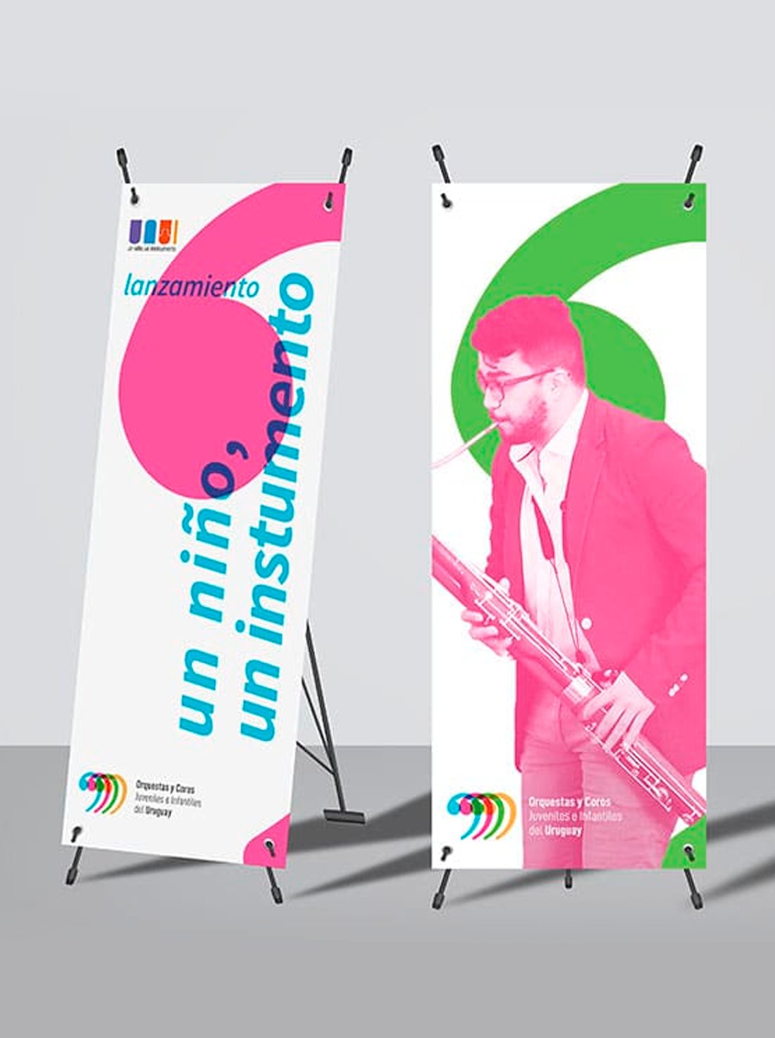 Sistema de Orquestas y Coros — banners de lanzamiento